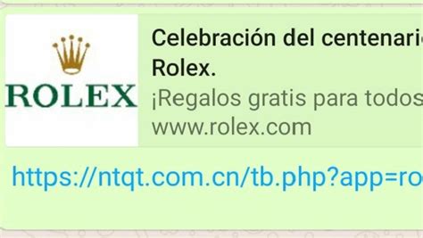 rolex gratis centenario|Relojes de Rolex gratis por su centenario: un nuevo timo por .